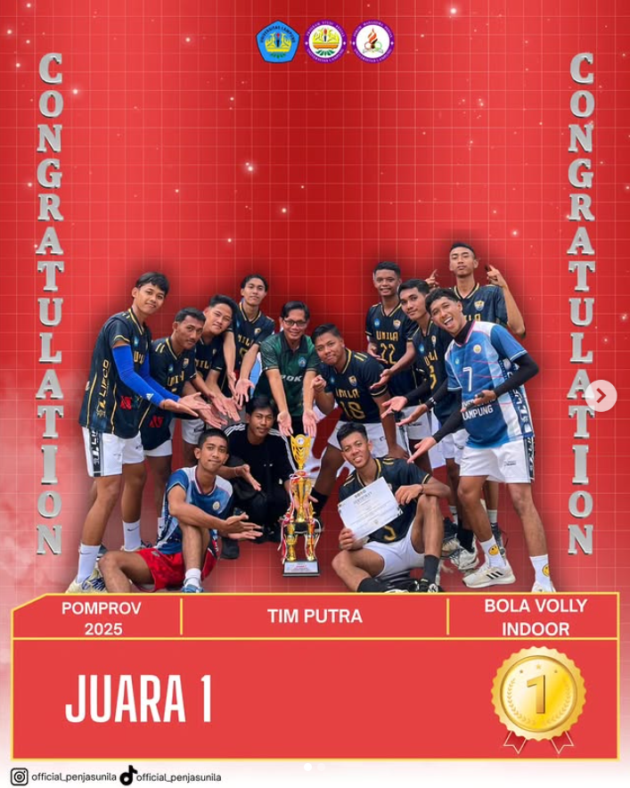 Foto prestasi Pomprov bol volly indoor